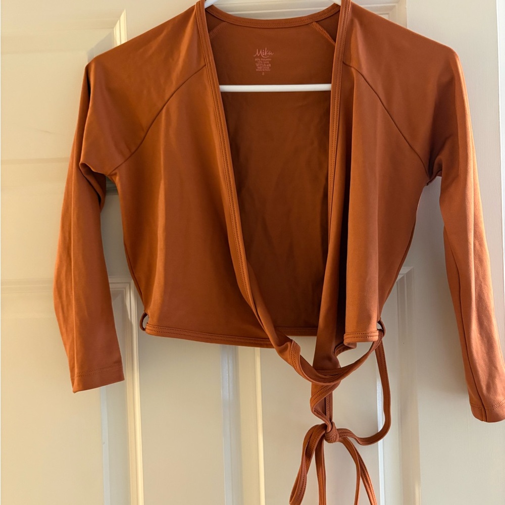 Mika Yoga Wear Terracotta Top